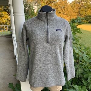 Patagonia Better Sweater 1/4 Zip Pullover Jacket Womens L